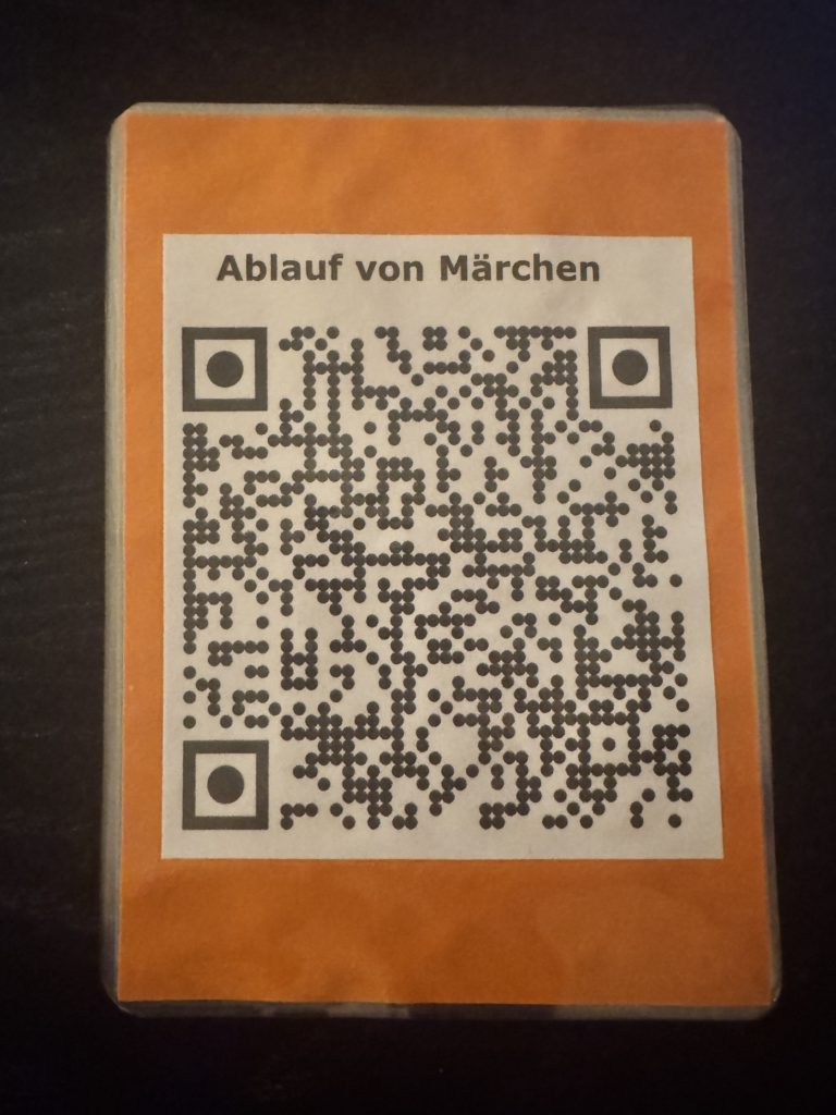 QR-Code "Ablauf von Märchen"