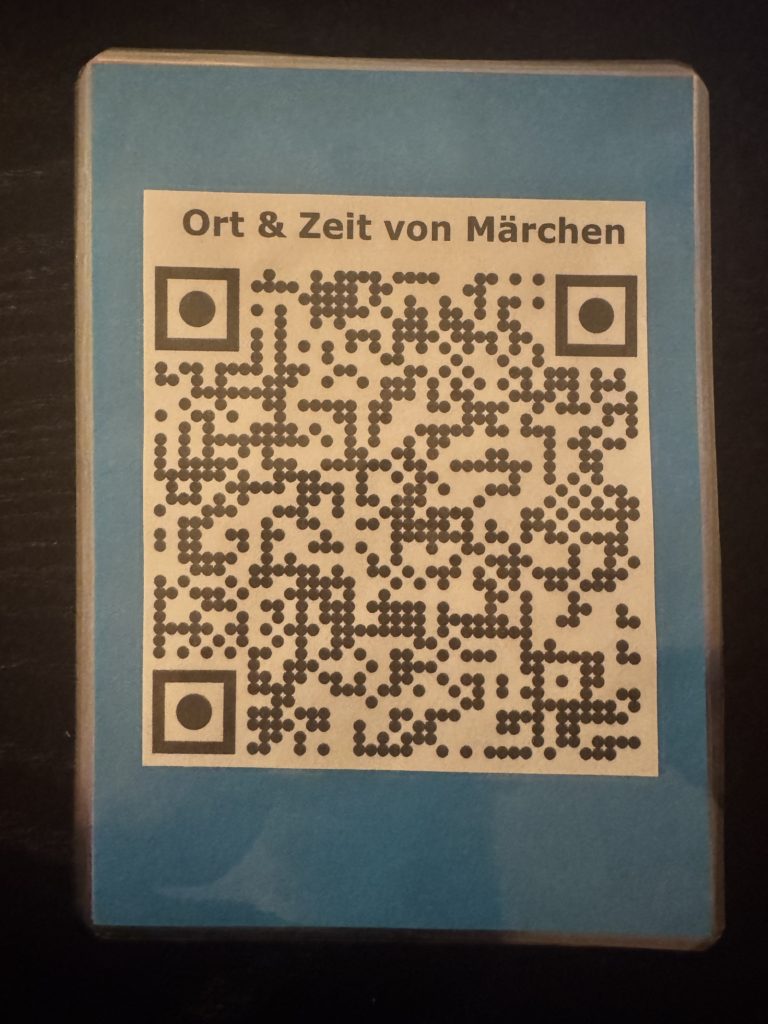 QR-Code "Ort und Zeiz von Märchen"