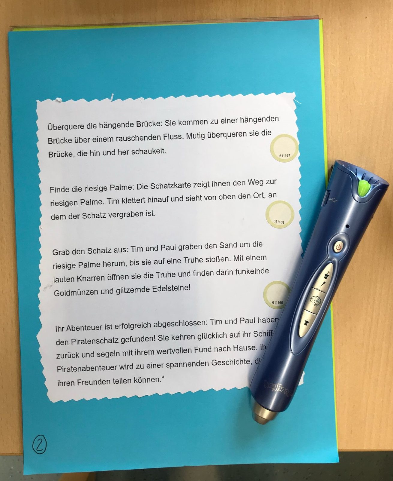 Anybook Reader Schatzsuche