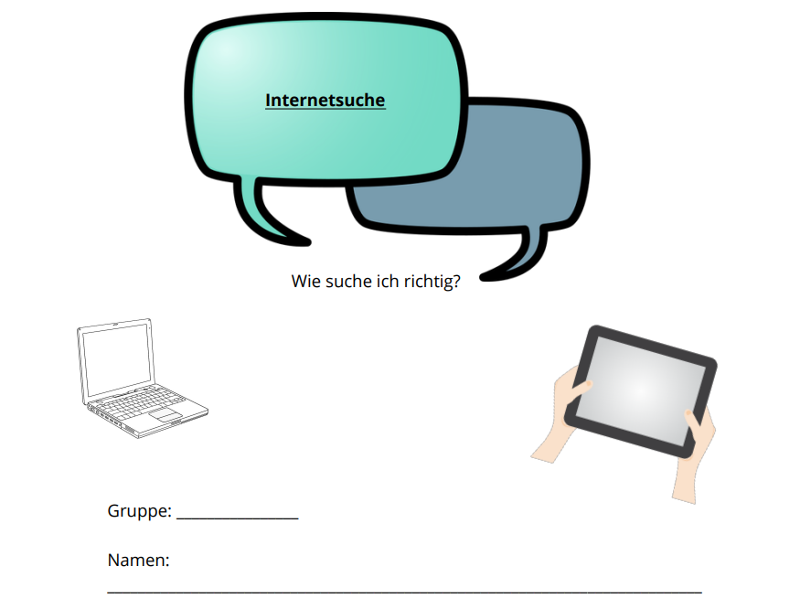 Titelbild Internetsuche