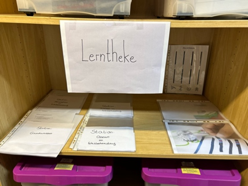 Bild aus dem Material „Der Wasserkreislauf mithilfe des Ozobots erklärt“
