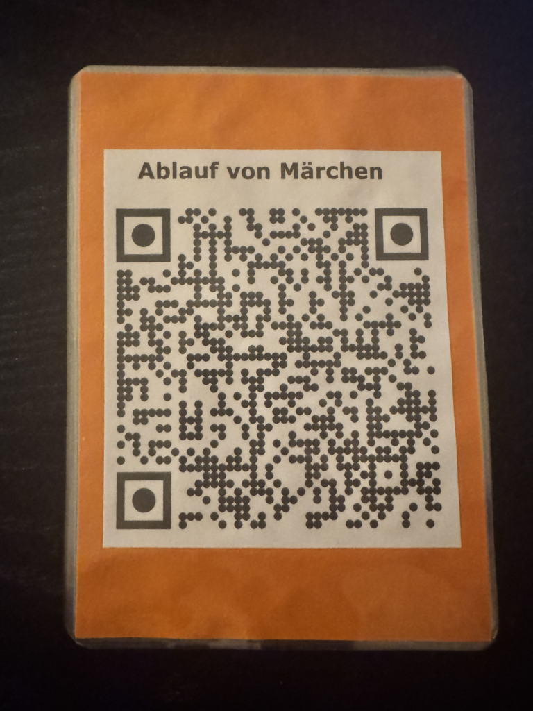 QR-Code "Ablauf von Märchen"