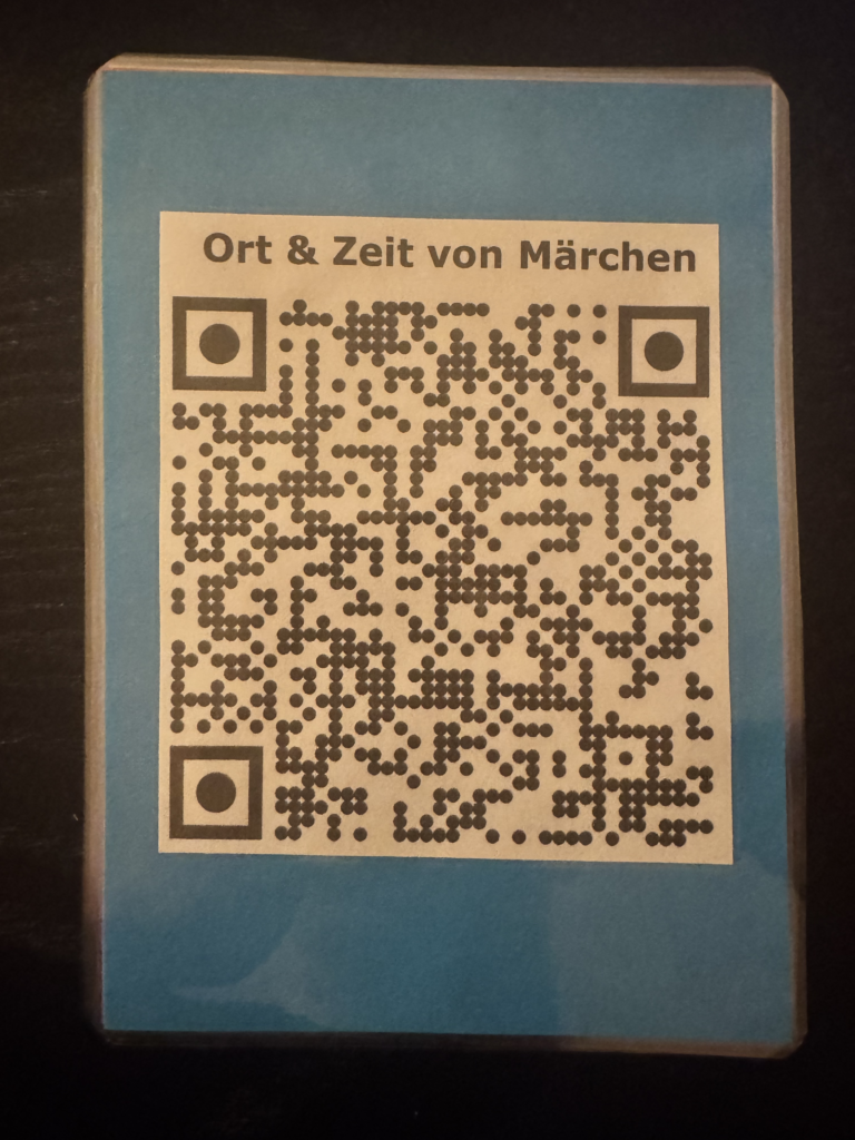 QR-Code "Ort und Zeiz von Märchen"